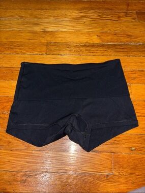 Garage Women's Black Foldover Shorts